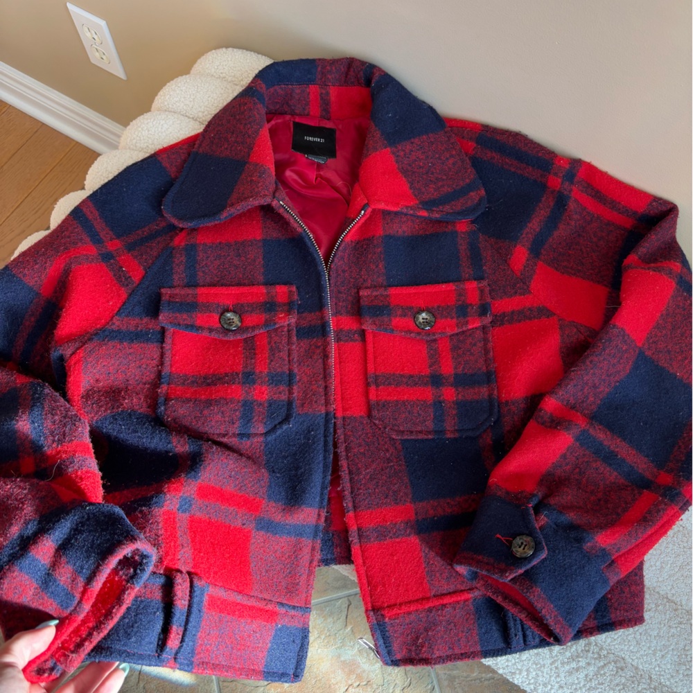 Plaid jacket